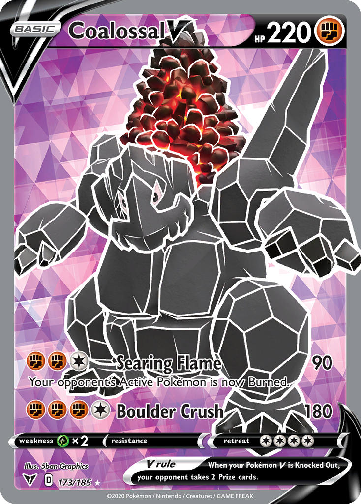 Coalossal V⁣ - Vivid Voltage⁣ (Ultra Rare)⁣ [173] English / Near Mint / Normal