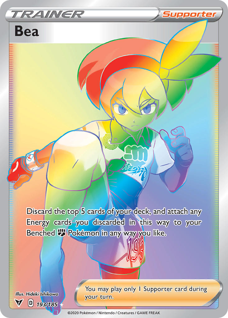 Bea⁣ - Vivid Voltage⁣ (Secret Rare)⁣ [193] English / Near Mint / Normal