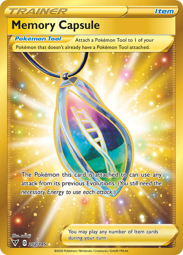 Memory Capsule⁣ - Vivid Voltage⁣ (Secret Rare)⁣ [202] English / Near Mint / Normal