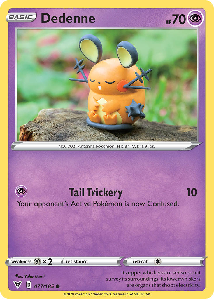 Dedenne⁣ - Vivid Voltage⁣ (Common)⁣ [77] English / Near Mint / Normal