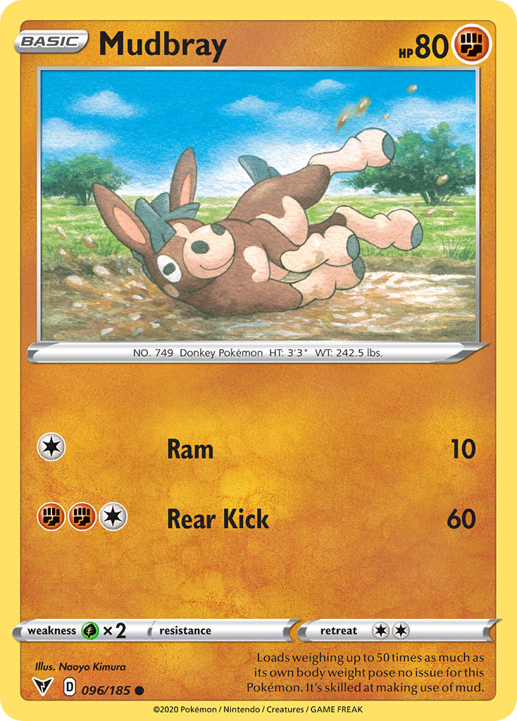 Mudbray⁣ - Vivid Voltage⁣ (Common)⁣ [96] English / Near Mint / Normal