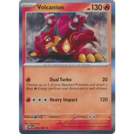 Volcanion - Holo - 022/182 - Enkeltkort