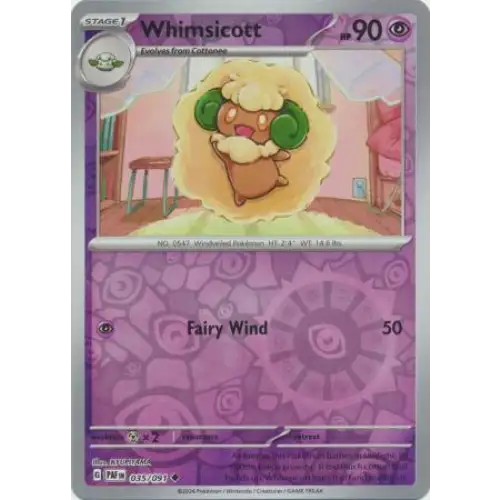 Whimsicott - Reverse - 035/091 - Enkeltkort