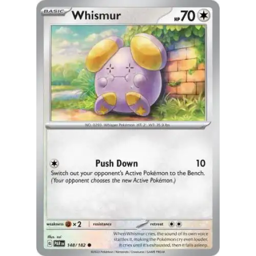 Whismur - 148/182 - Enkeltkort