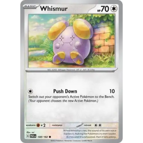 Whismur - 148/182 - Enkeltkort