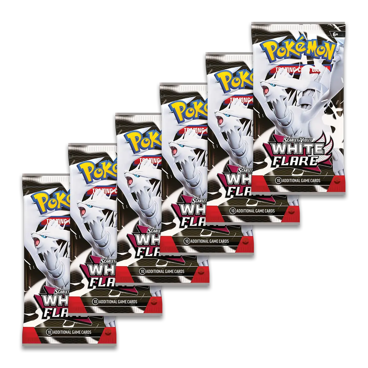 Pokémon TCG: Scarlet & Violet: White Flare - Booster Bundle (6 Boosters)