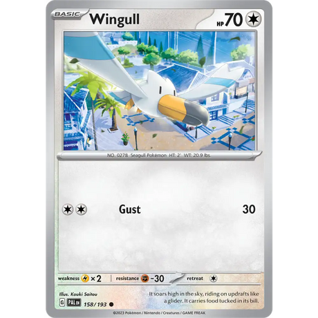 Wingull - 158/193 - Enkeltkort