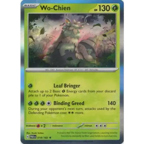 Wo-Chien - Holo - 018/182 - Enkeltkort