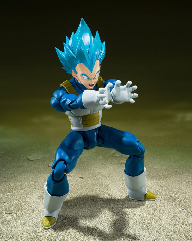 S.H. Figuarts: Dragon Ball Super - Vegeta (Super Saiyan God Super Saiyan - Unwavering Saiyan Pride) Action Figure - 14 cm