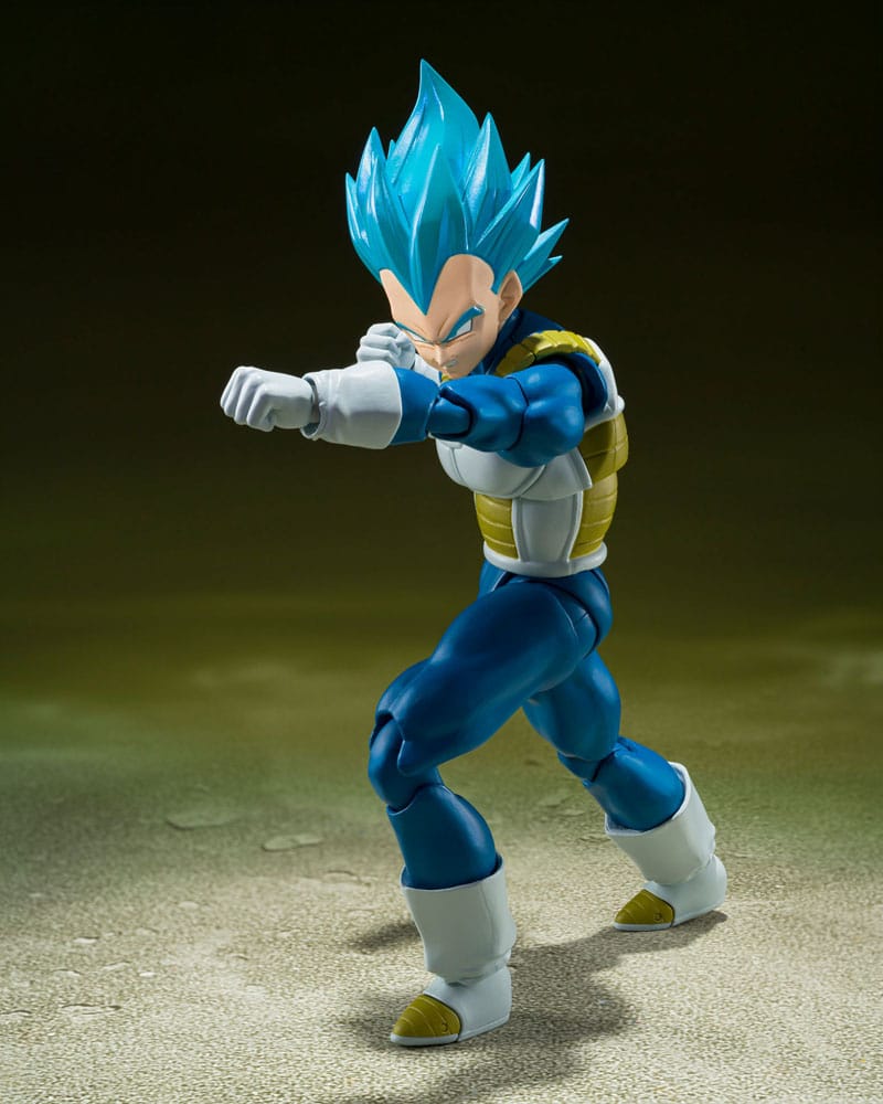 S.H. Figuarts: Dragon Ball Super - Vegeta (Super Saiyan God Super Saiyan - Unwavering Saiyan Pride) Action Figure - 14 cm