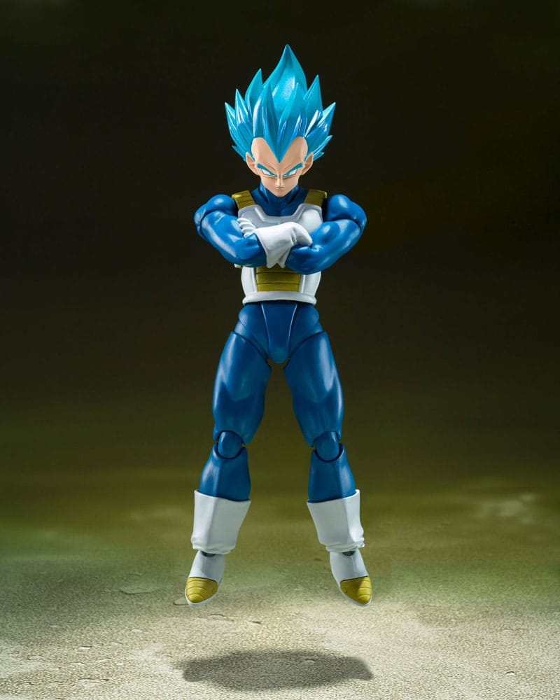 S.H. Figuarts: Dragon Ball Super - Vegeta (Super Saiyan God Super Saiyan - Unwavering Saiyan Pride) Action Figure - 14 cm