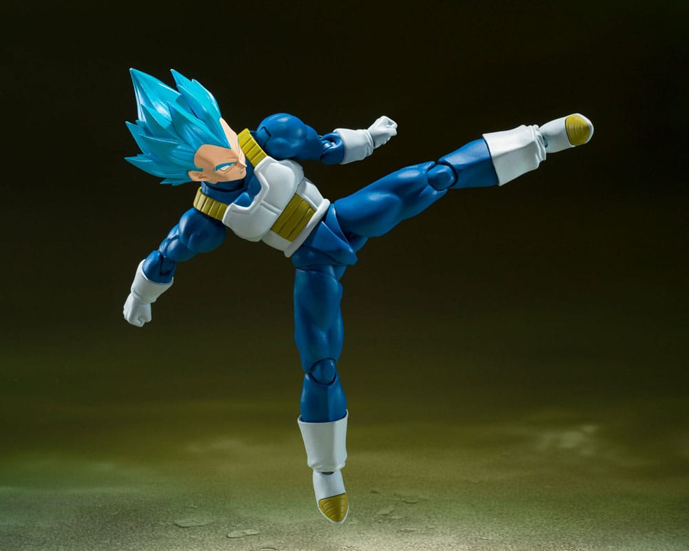 S.H. Figuarts: Dragon Ball Super - Vegeta (Super Saiyan God Super Saiyan - Unwavering Saiyan Pride) Action Figure - 14 cm