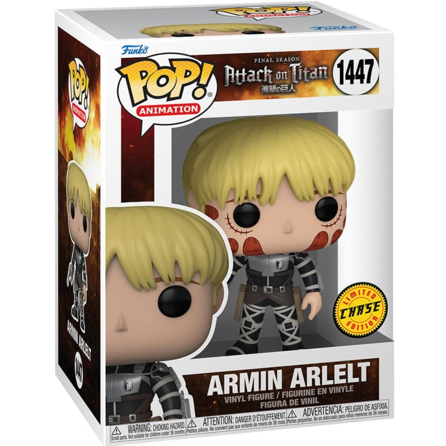 Funko POP! - Attack on Titan: Armin Arlelt (Chase!) #1447