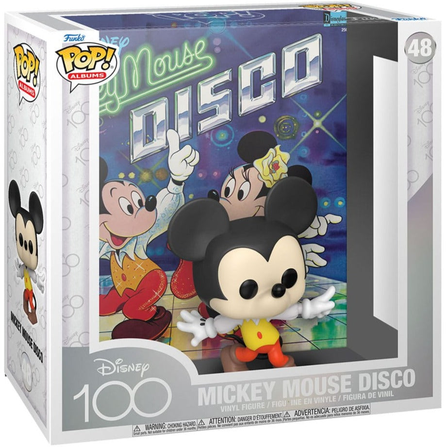 Funko POP! - Albums: Mickey Mouse - Disco #48 Action- Og Legetøjsfigurer Funko