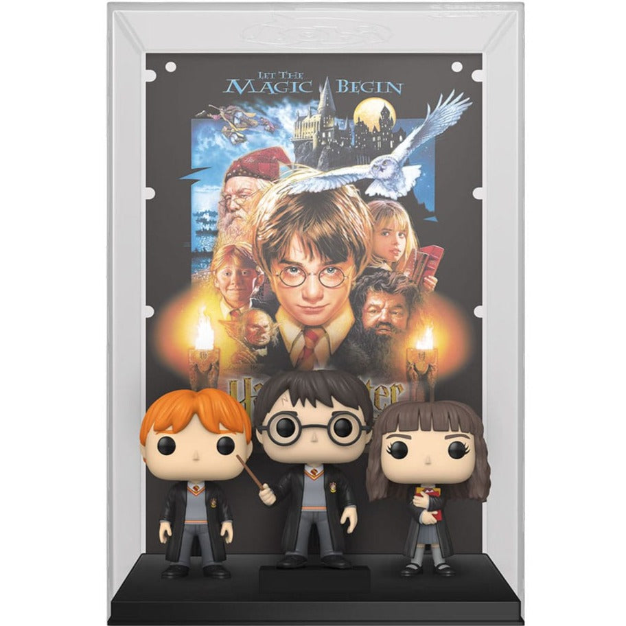 Funko POP! - Movie Poster: Sorcerer's Stone - Ron / Harry / Hermione #14 Action- Og Legetøjsfigurer Funko