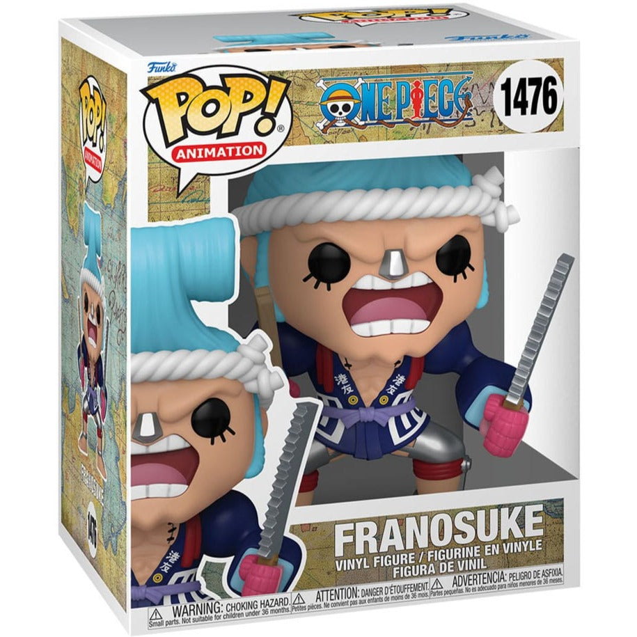 Funko POP! - One Piece: Franosuke (Franky, Wano) (Oversized) #1476