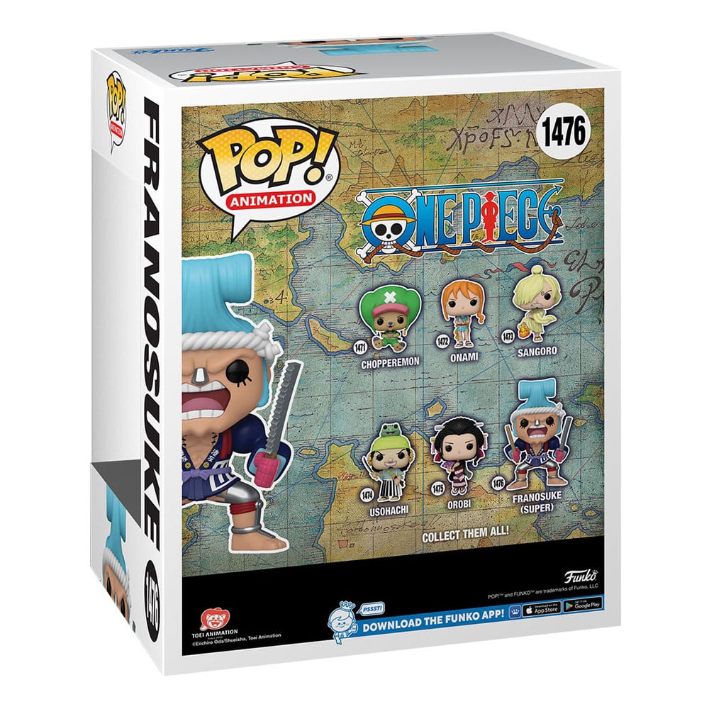 Funko POP! - One Piece: Franosuke (Franky, Wano) (Oversized) #1476