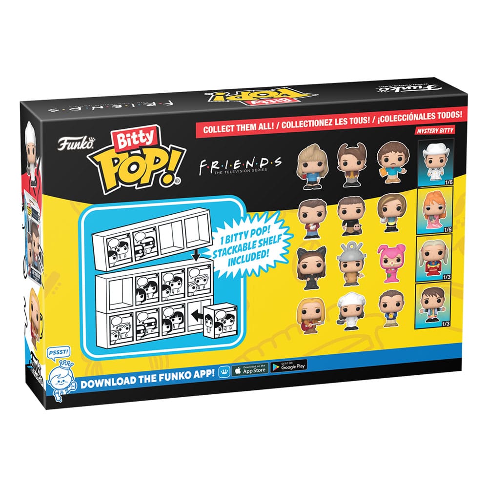 Funko Bitty POP! Friends Joey Tribbiani 4-Pack Figur