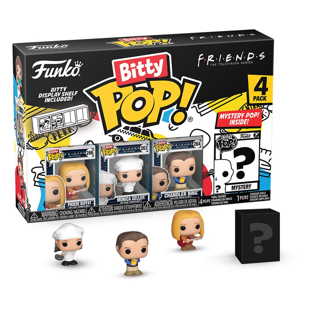 Funko Bitty POP! - Friends: Phoebe Buffay - 4-Pack