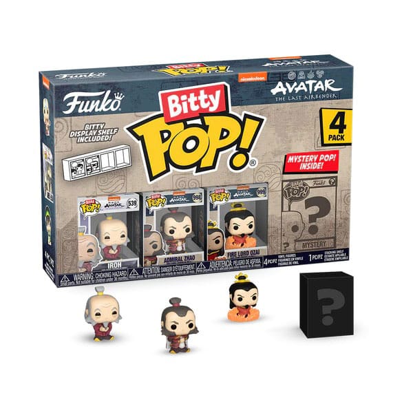 Funko Bitty POP! - Avatar The Last Airbender: Iroh 4-Pack Figur