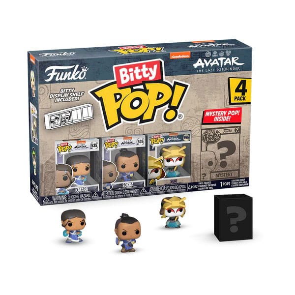 Funko Bitty POP! - Avatar The Last Airbender: Katara 4-Pack Figur