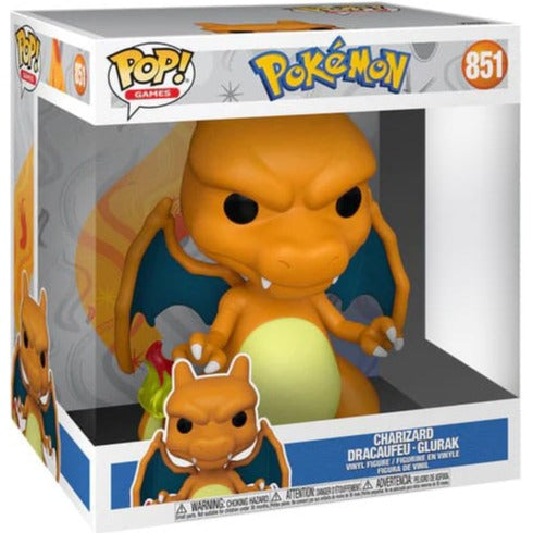 Funko POP! Pokémon Charizard Super Sized #851 Figur