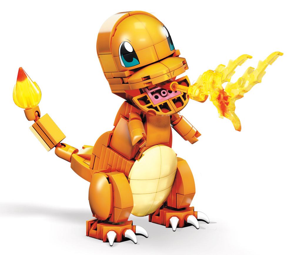 Mega Construx Pokémon Charmander Wonder Builders Construction Set Legetøj