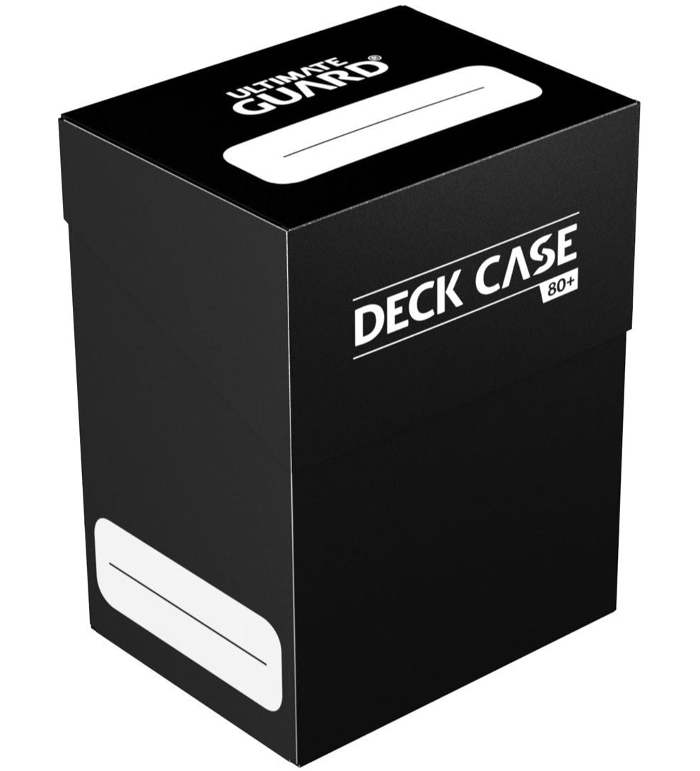 Ultimate Guard Deck Case 80+ – Boîte à Cartes Standard, Rouge, Renforcée, Sans Acide, Diviseur Inclus – Pour Magic, Pokémon Et Autres