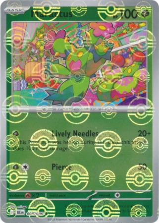 Maractus⁣ - Black Bolt: Poké Ball Foil (Common)⁣ [008] English / Near Mint / Reverse-Holo Normal