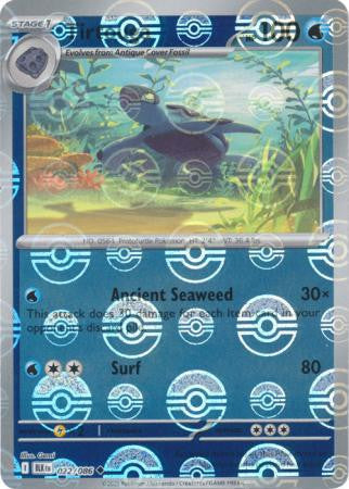 Tirtouga⁣ - Black Bolt: Poké Ball Foil (Uncommon)⁣ [022] English / Near Mint / Reverse-Holo Normal