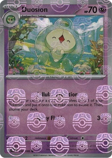 Duosion⁣ - Black Bolt: Master Ball Foil (Common)⁣ [038] English / Near Mint / Reverse-Holo Normal