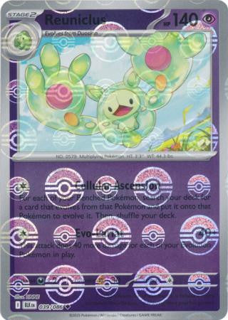 Reuniclus⁣ - Black Bolt: Poké Ball Foil (Uncommon)⁣ [039] English / Near Mint / Reverse-Holo Normal