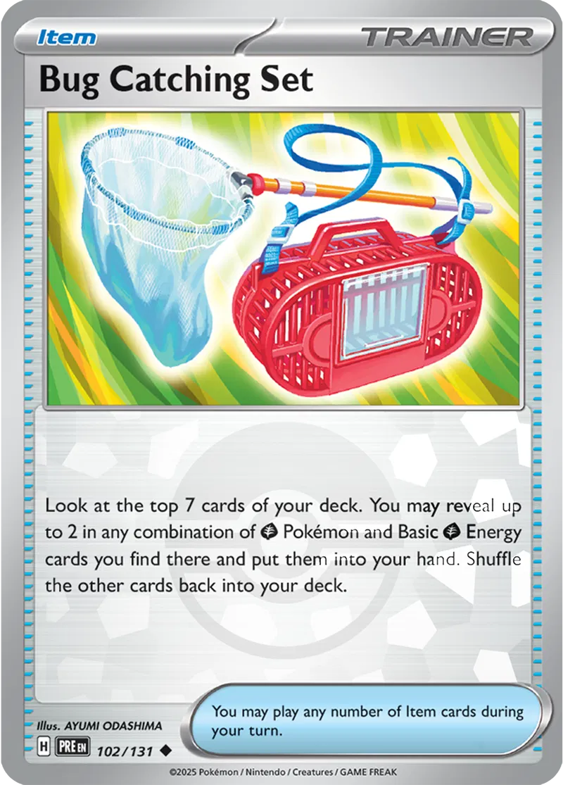 Bug Catching Set - Prismatic Evolutions: Poké Ball Foil (Uncommon) [102] Kortspil