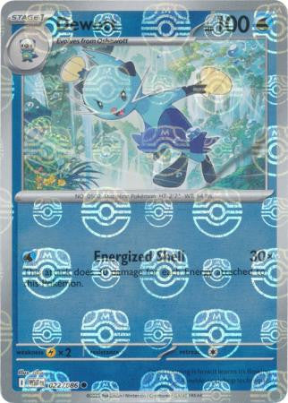Dewott⁣ - White Flare: Additionals⁣ (Common)⁣ [022] English / Near Mint / Reverse-Holo Normal