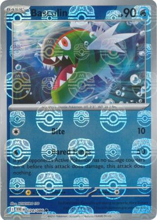 Basculin⁣ - White Flare: Additionals⁣ (Common)⁣ [024] English / Near Mint / Reverse-Holo Normal