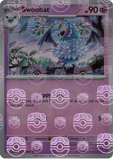 Swoobat⁣ - White Flare: Additionals⁣ (Uncommon)⁣ [037] English / Near Mint / Reverse-Holo Normal