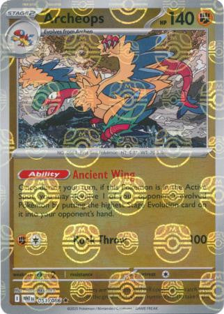 Archeops⁣ - White Flare: Additionals⁣ (Rare)⁣ [051] English / Near Mint / Reverse-Holo Normal