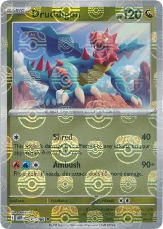 Druddigon⁣ - White Flare: Additionals⁣ (Uncommon)⁣ [071] English / Near Mint / Reverse-Holo Normal