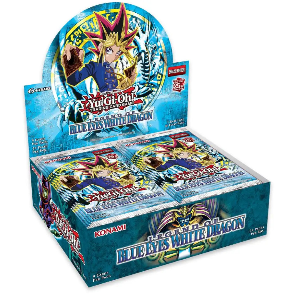 Yu-Gi-Oh! - Legend of Blue-Eyes White Dragon - Booster Display Box (25th Anniversary) Samlekort Yu-Gi-Oh! 