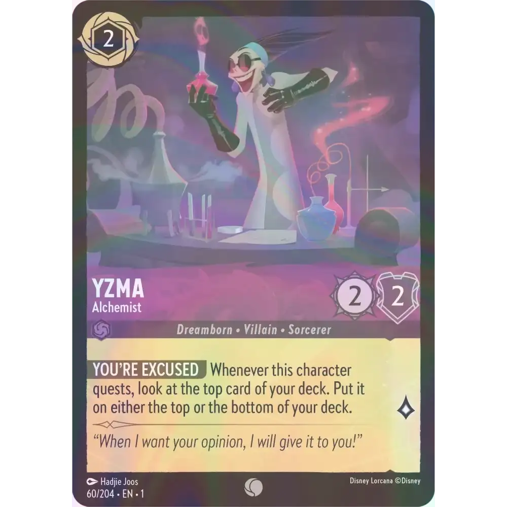 Yzma - Alchemist - Foil (Common) - 60/204 - Disney Lorcana