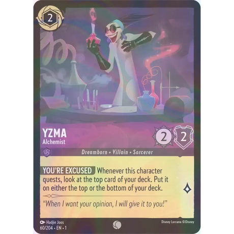 Yzma - Alchemist - Foil (Common) - 60/204 - Disney Lorcana