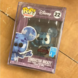 Funko Pop! Art Series: Disney, Mickey Mouse Conductor #22 (inkl. Hard Acrylic Box) - ADLR Poké-Shop