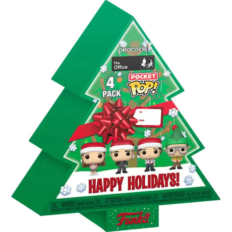 Funko Pop! The Office, Christmas Tree Holiday Box 4-Pack - ADLR Poké-Shop