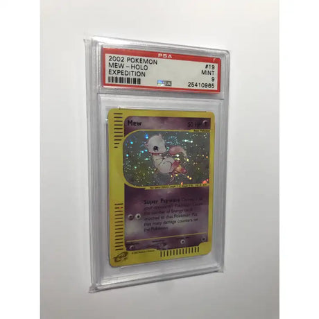Pokemon Expedition: Holo Mew #19 2002 - PSA 9 Mint