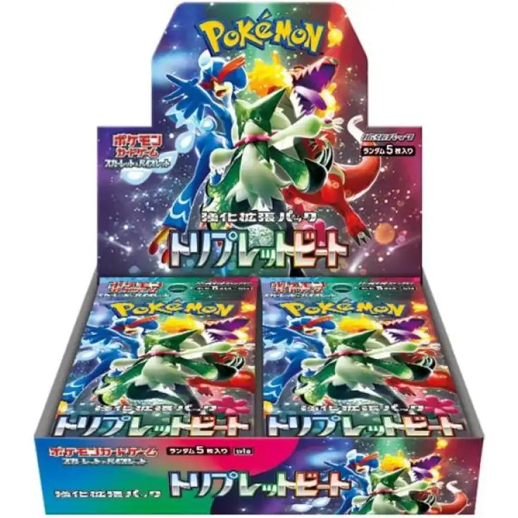 Pokemon S&V: Triplet Beat, Japansk Booster Box - ADLR Poké-Shop